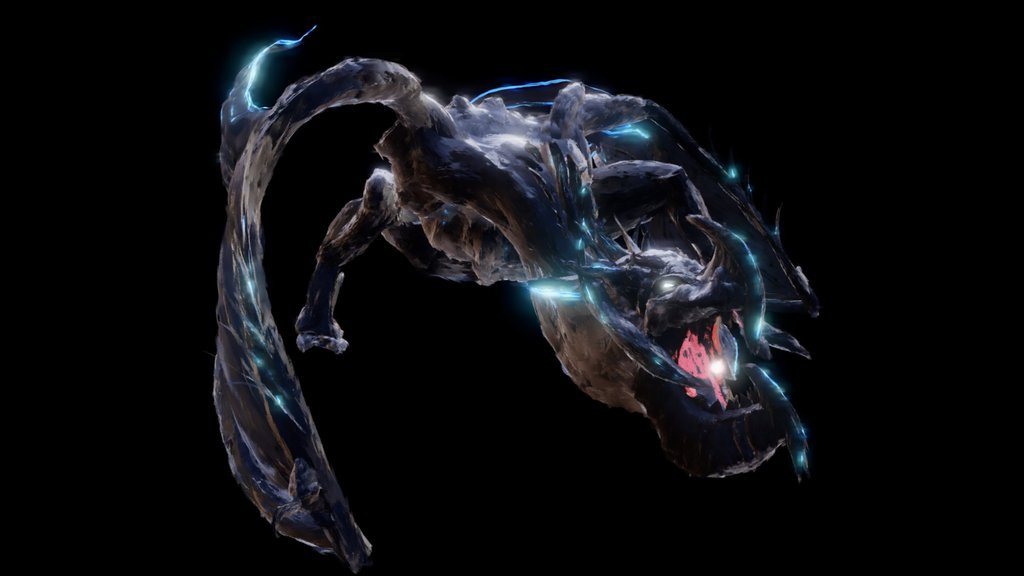 Black Dragon Tilt Brush