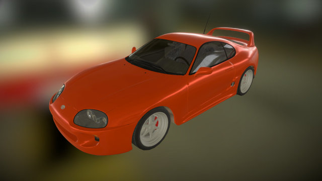 Toyota Supra MkIV 3D Model