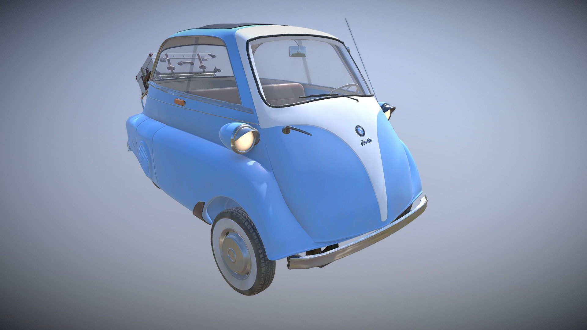 BMW Isetta - Buy Royalty Free 3D model by Germinal Rosell  (@Germinal.Rosell) [cd55915]