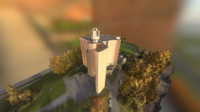 Church of Kaleva 3D Model