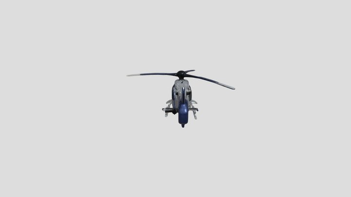 Helicopter 3D Model 3D Model