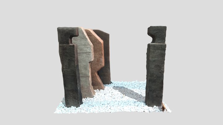 Etruscan gate 3D Model
