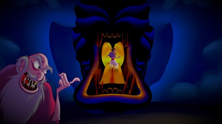 Cave of wonders - Aladdin, Disney 3D Model