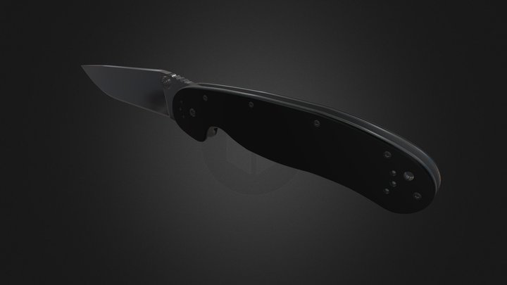 Knife Ontario Rat 1 3D Model