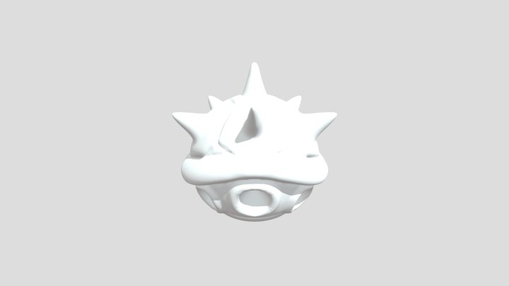 Primer modelo 3d (Caparazón de Kopa) 3D Model