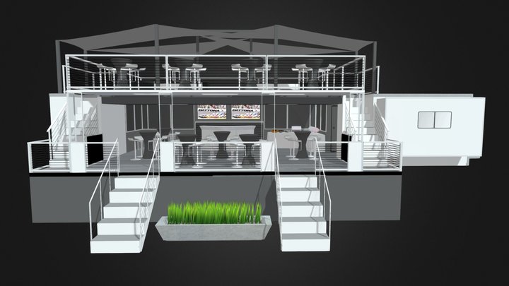 HMS H1 Hospitality Unit 3D Model