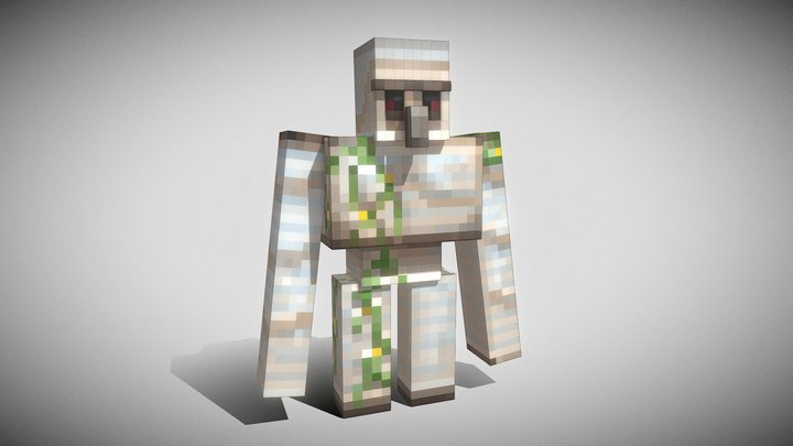 Iron Golem [RIGGED] – Modello 3D gratuito STL