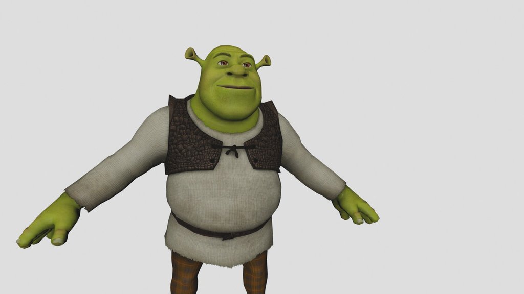 Shrek Walk Cycle