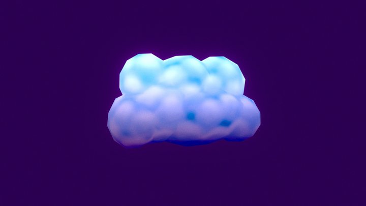Weekly Challenge (19) Cloud 3D Model
