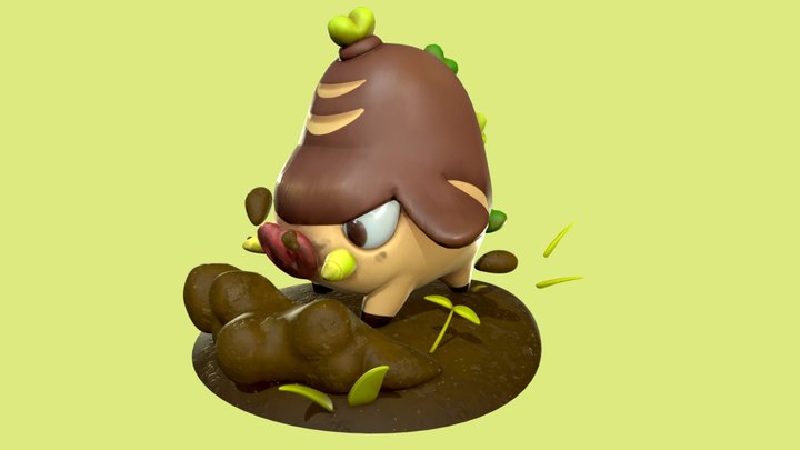 Hogtato 3D Model