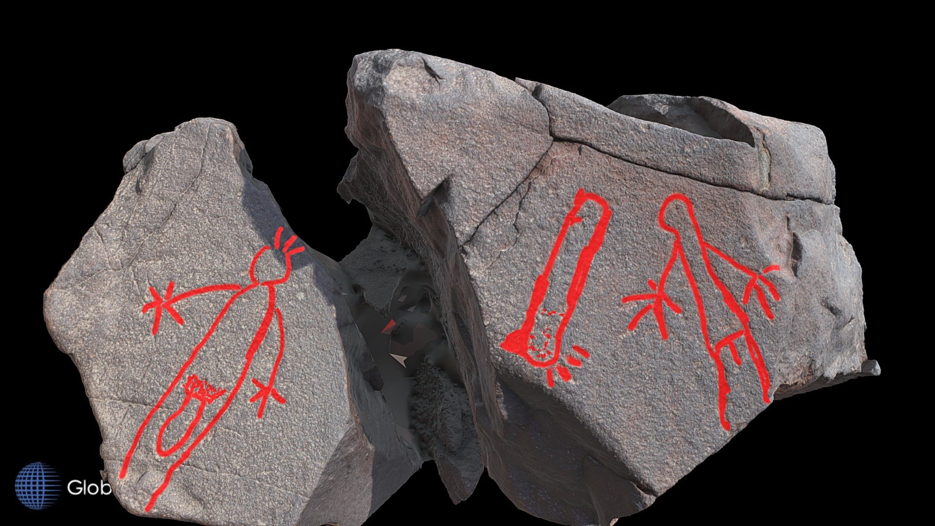 Petroglyph H30, Khatm Al Melaha, Kalba, Sharjah