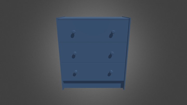 ladenkastje 3D Model