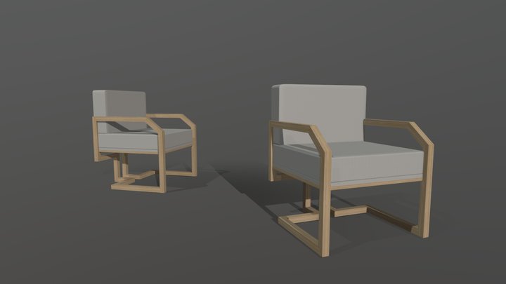 Chair N.21 3D Model