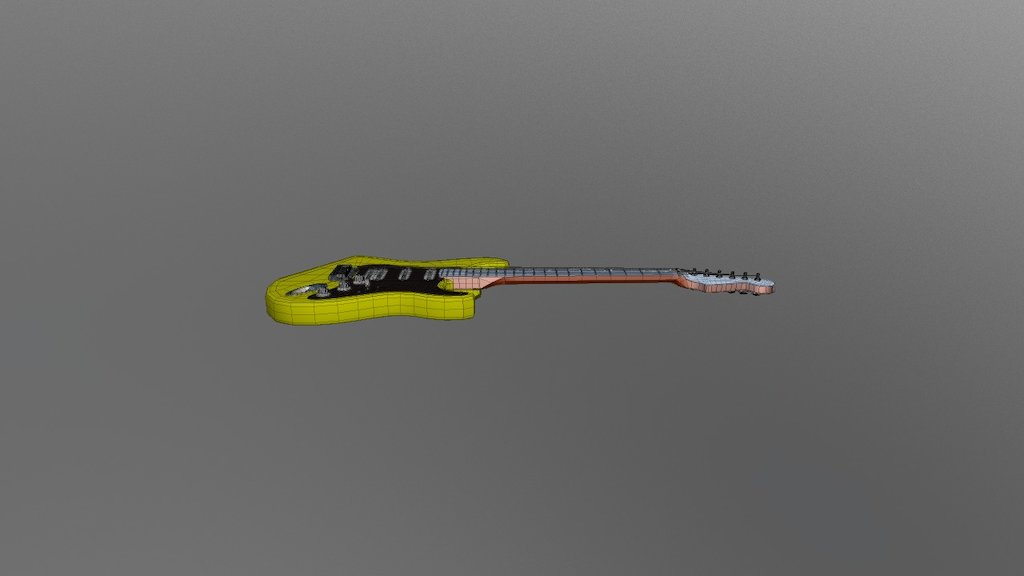 Hi Poly - Guitar