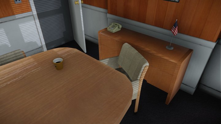 Twin Peaks Conference Room A 3D Model