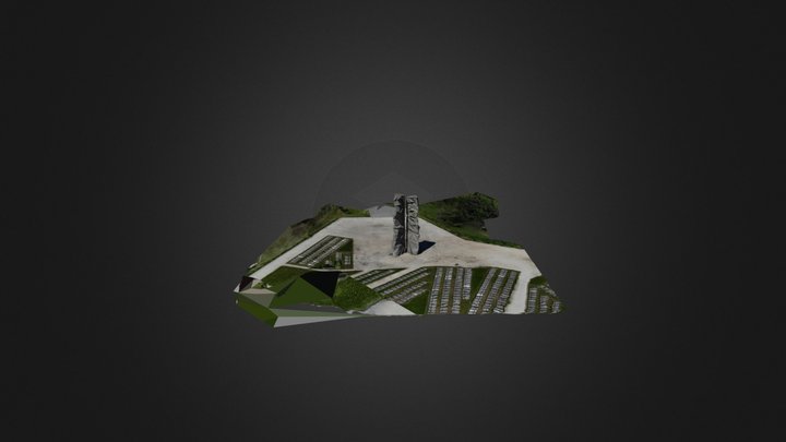 Cemetery of Polish Soldiers in Wroclaw 3D Model