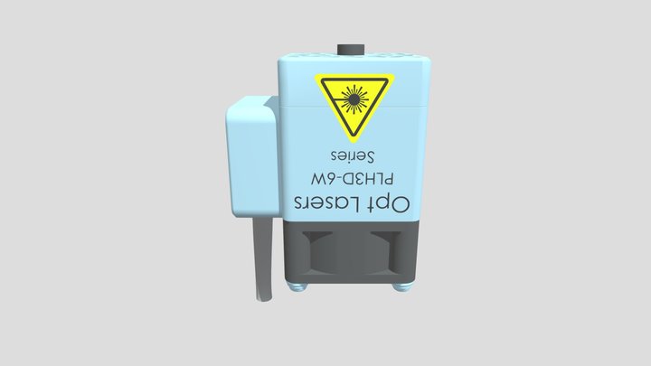 Hobby CNC Laser Engraving Head Opt Lasers Grav 3D Model
