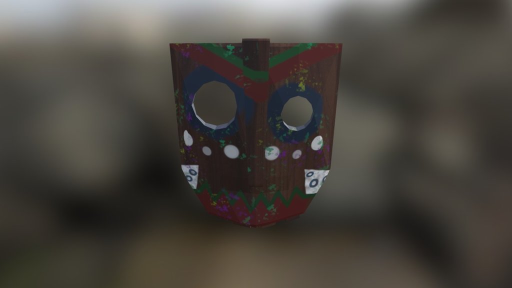 Tribal Mask 3D Model By Xuss Cd6218e Sketchfab   1024x576 