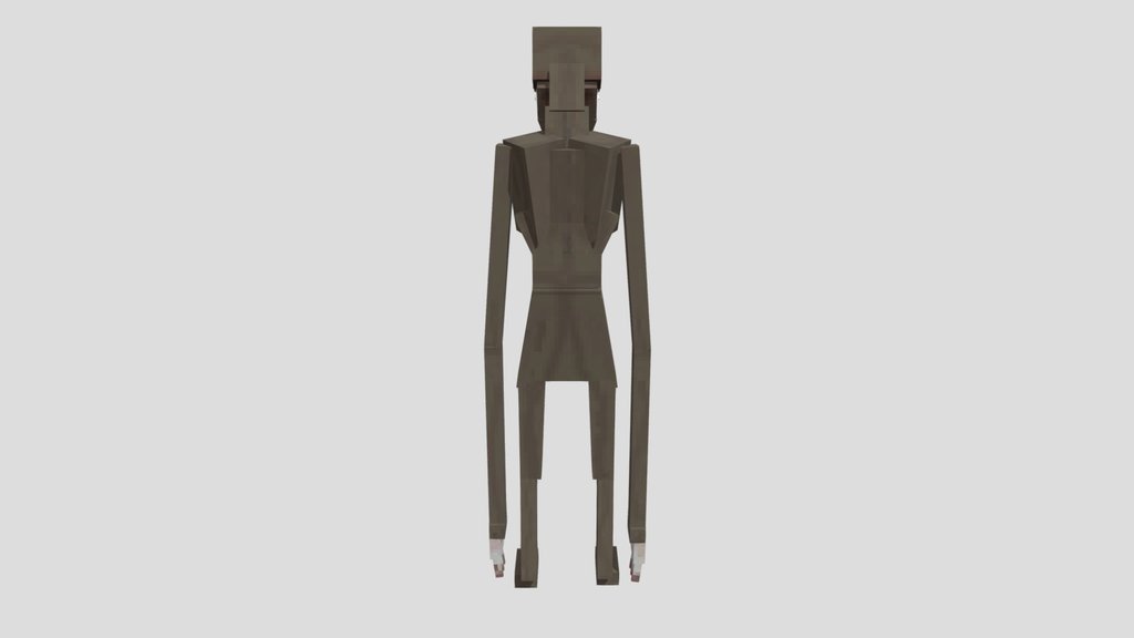 Cave Dweller Minecraft 3D model