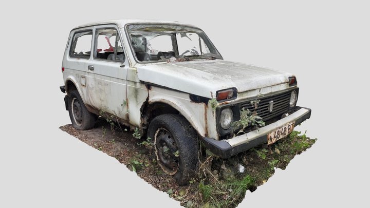 Lada Niva scan 3D Model
