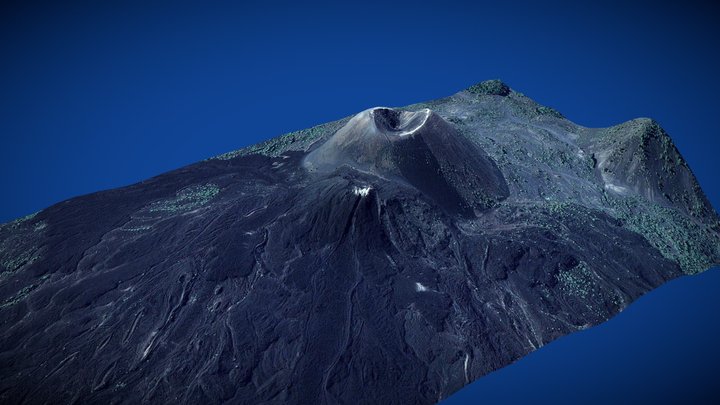 Volcán Paricutín 3D Model