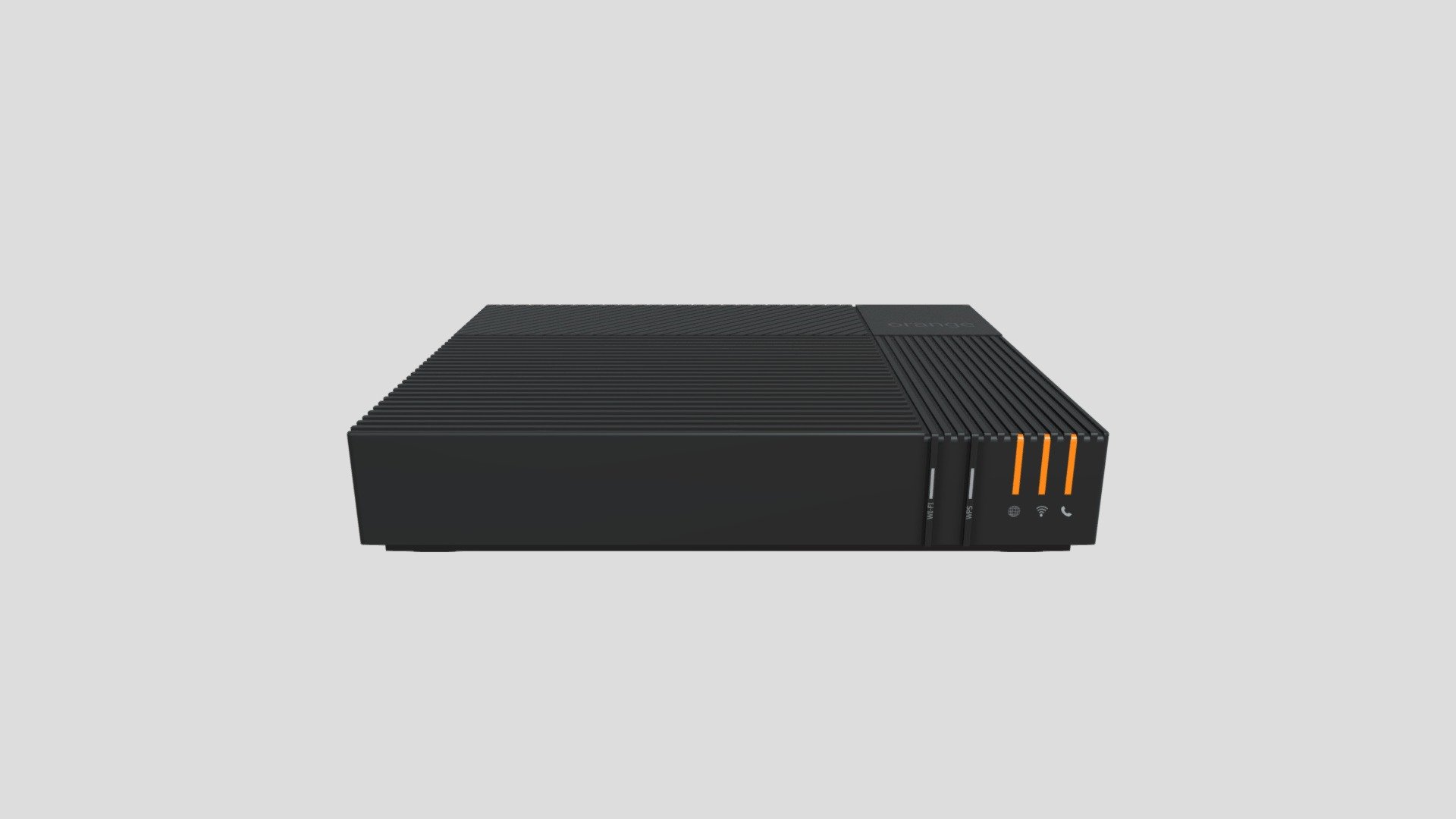 Fichier STL gratuit cache led livebox 5 + Stand vertical 🍊・Plan imprimable  en 3D à télécharger・Cults