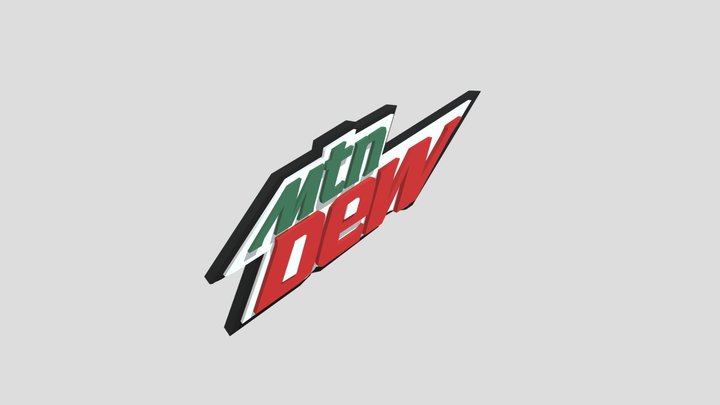 Mountain Dew 3d Logo