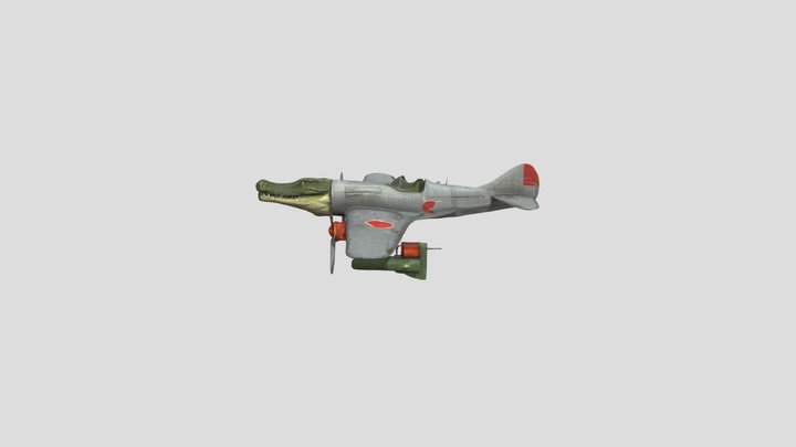 BOMBARDINO CROCODILO 3D Model