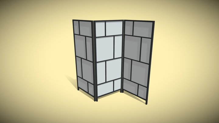 Room Divider / Mampara 3D Model
