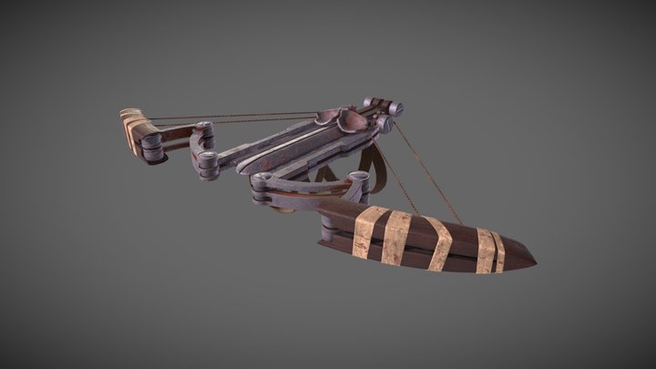 Oddworld Stranger's Wrath Crossbow 3D Model