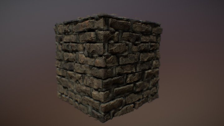 Bricks (Material) 3D Model