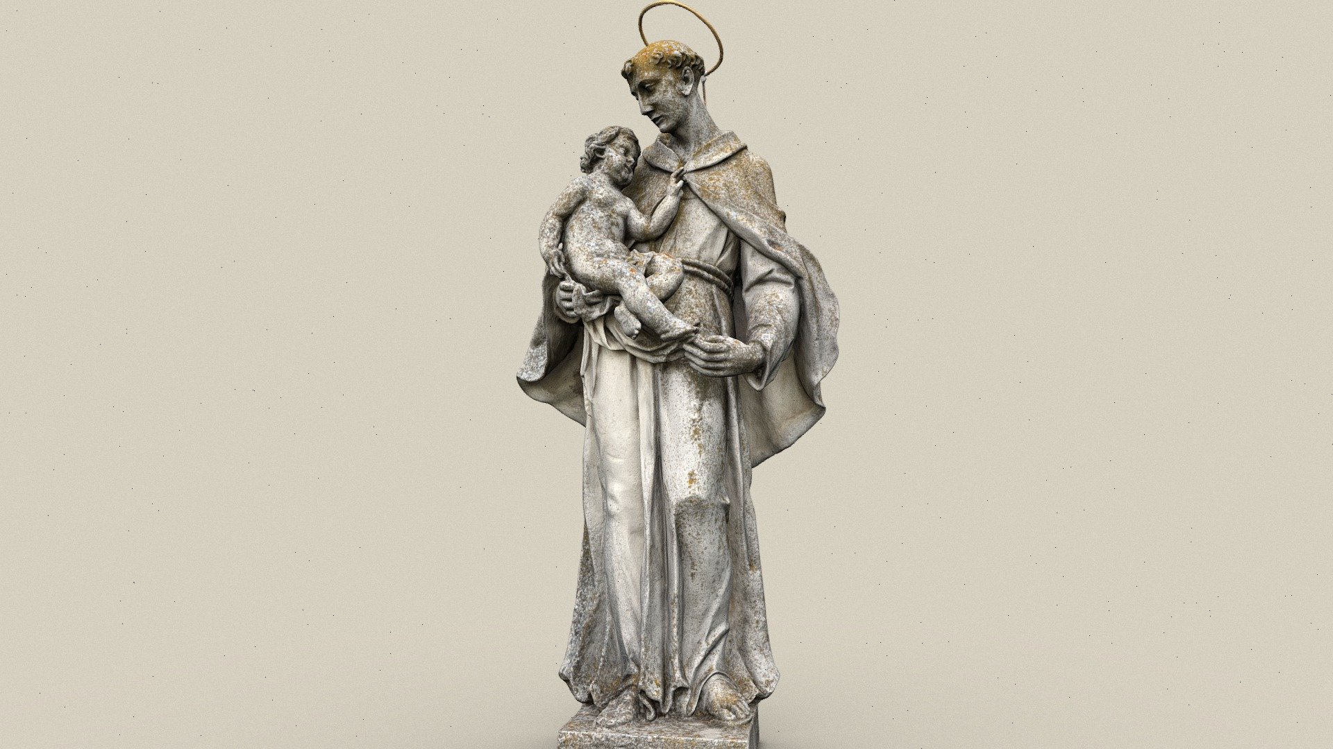 Hl. Antonius — Sketchfab embed 3D viewer