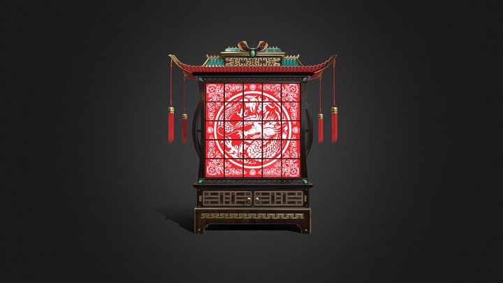 China Puzzle 01 3D Model