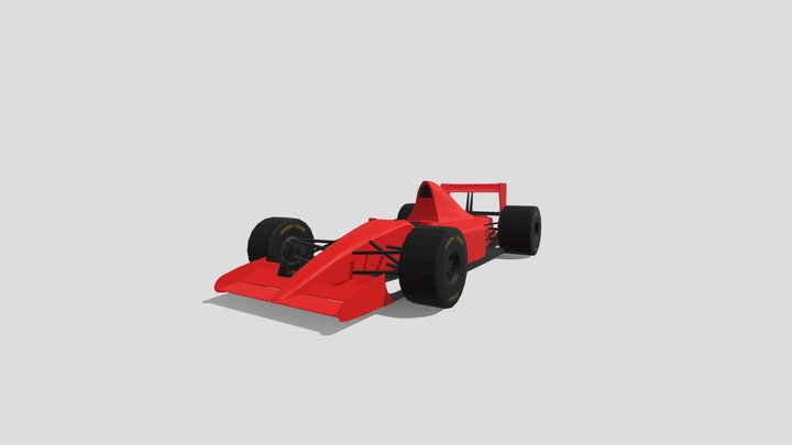 GENERIC F1 1991 CAR 3D Model