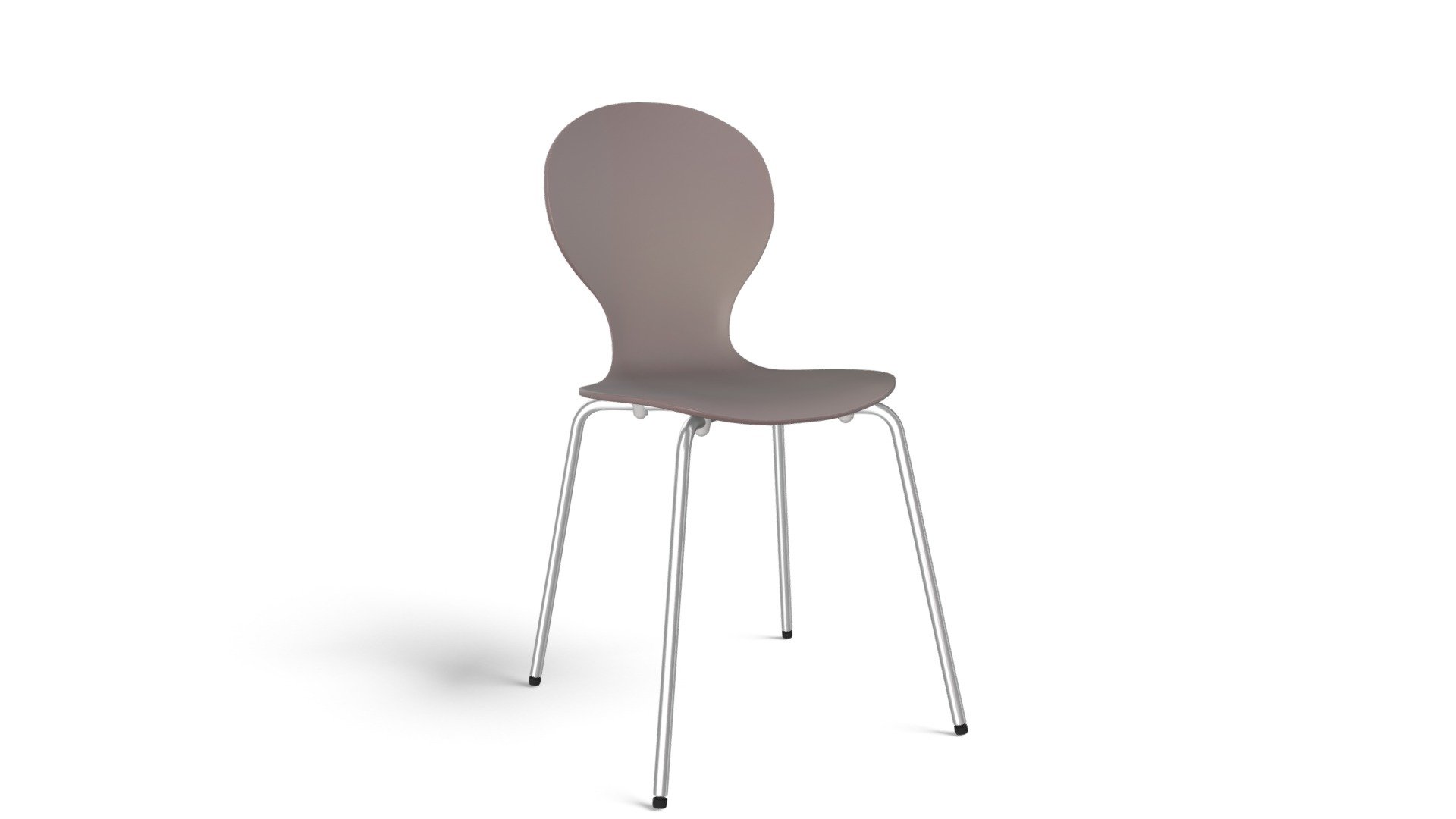 Set of 2 Kitsch Dining Chairs, Willow Grey