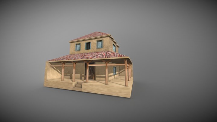 Old Style Nepali House || RPSMABT 3D Model
