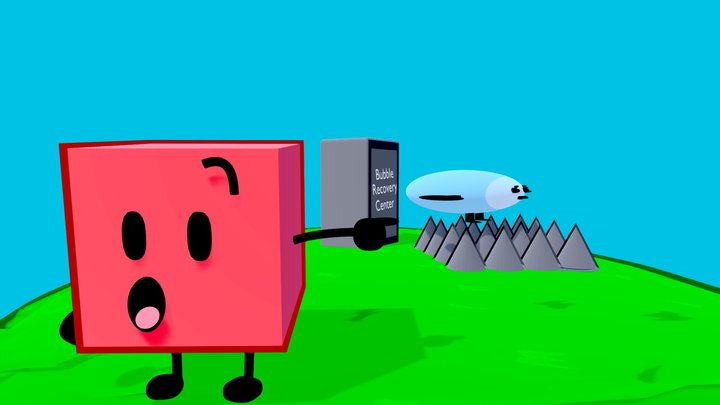 Blocky's Funny Doings International 3D Model