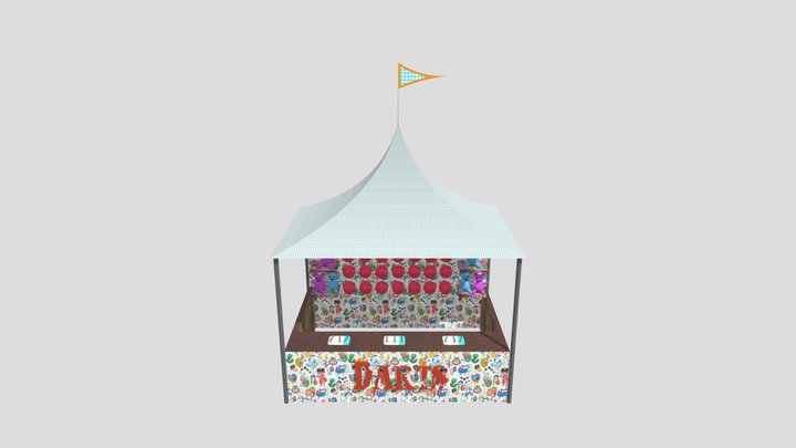 Game tembak boneka tenda – Modello 3D gratuito STL