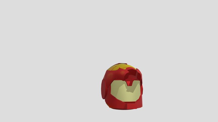 Iron Man Hat Roblox by me 3D Model