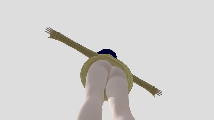 Ai Ohto(no pants) 3D Model