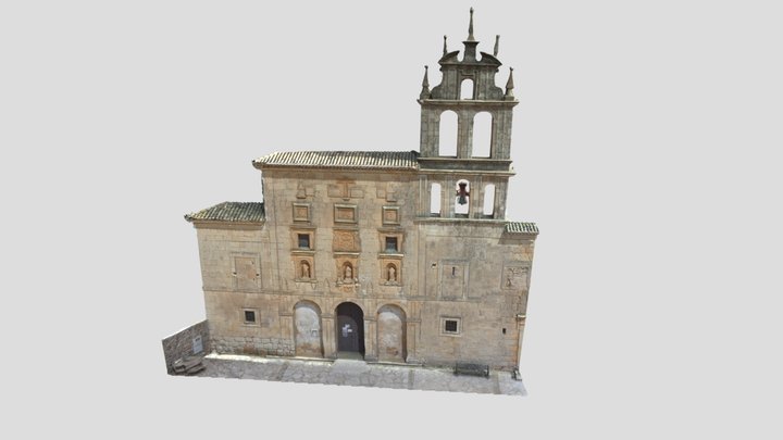 Fachada Santuario Virgen de la Loma 3D Model