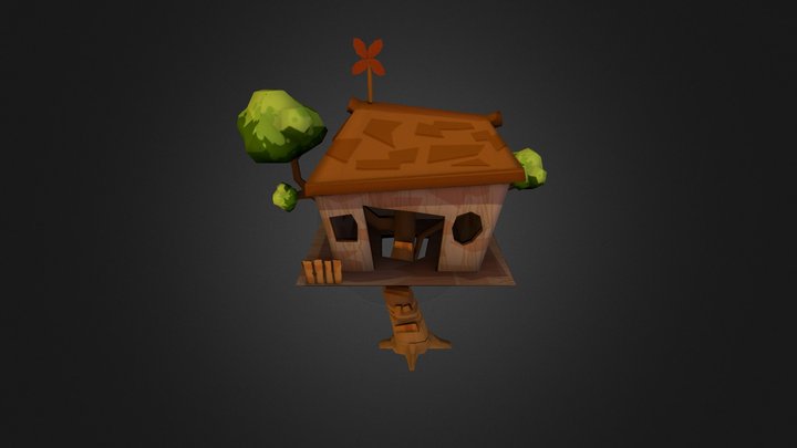 Tree_House_Model 3D Model