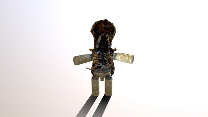 SCP-173 3D Model