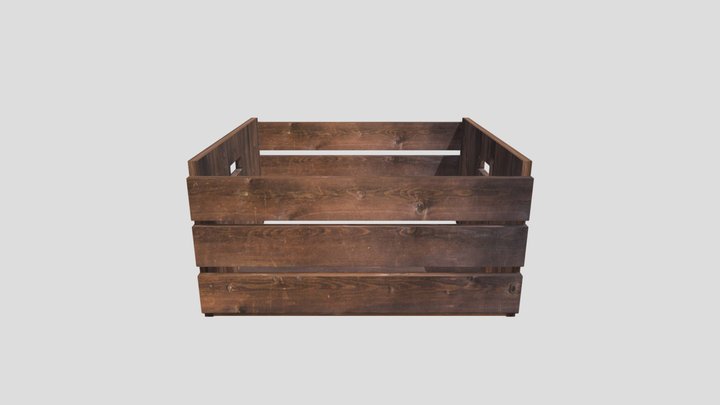 Textured Box 3D Model