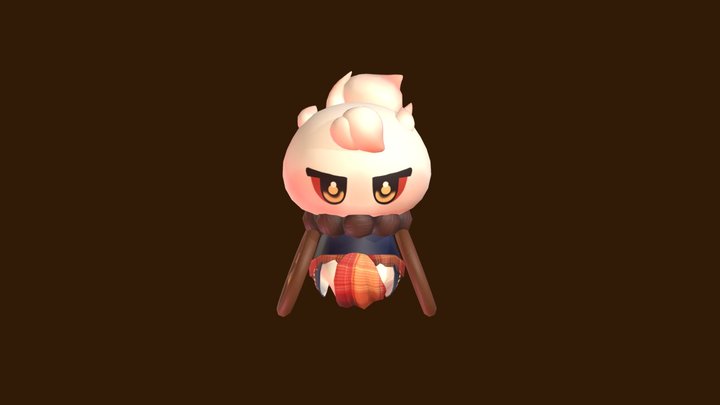 Krahung | Thai Ghost 3D Model