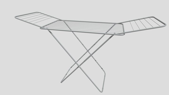 Laundry Rack 3D Model