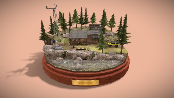 DAE 3D1 Final Assignment - Forest Loner 3D Model
