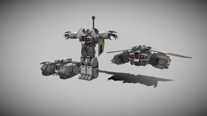 Megatron 3D Model