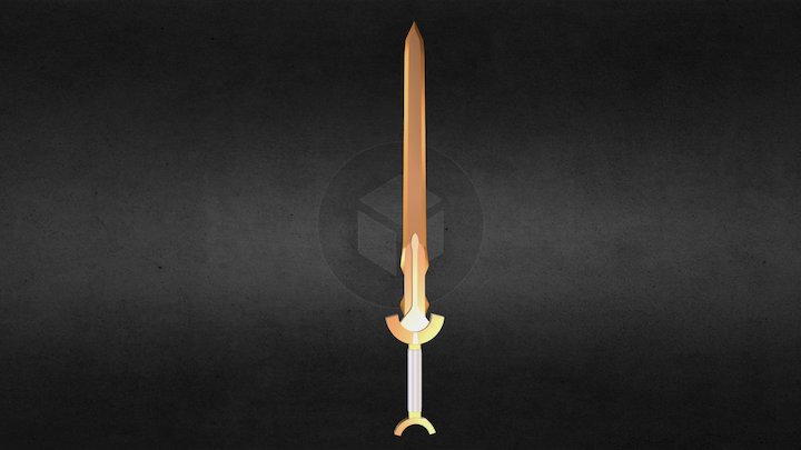 Bronze Longsword 3D Model