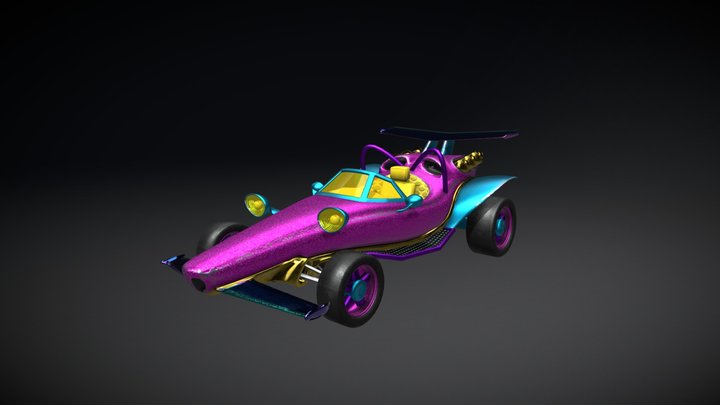 MouseRacer - ToyCar 3D Model